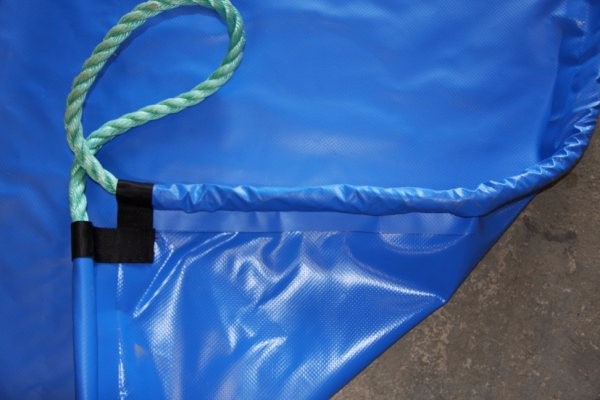 1100 Dtex Polyester Heavy Duty Pvc Tarpaulin Fabric For Construction Structure